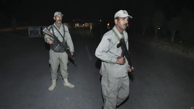 पाकिस्तानी अर्द्धसैनिक बल के जवान