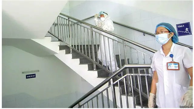 Bệnh viện Đà Nẵng đã lập khu cách ly đối với bệnh nhân này