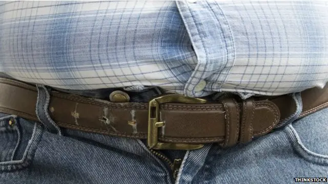 Большой живот