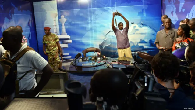 Blaise Compaoré. AFP PHOTO / ISSOUF SANOGO