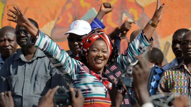 Blaise Compaoré. AFP PHOTO / ISSOUF SANOGO