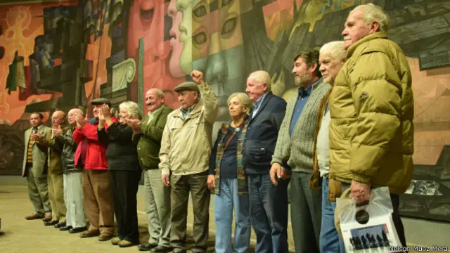 Sobrevivientes de la estructura que dirigió Jorge Schindler.