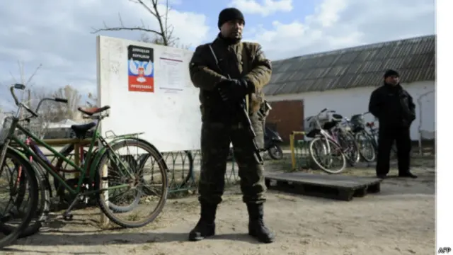 сепаратисти в Новоазовську