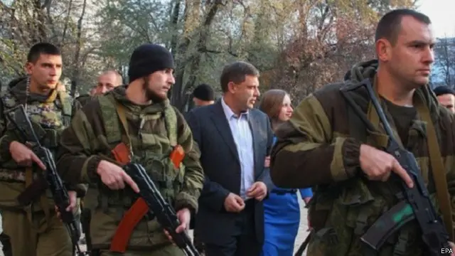 يؤدي الكساندر زاخارتشينكو اليمين رسميا رئيسا لمنطقة دونيتسك