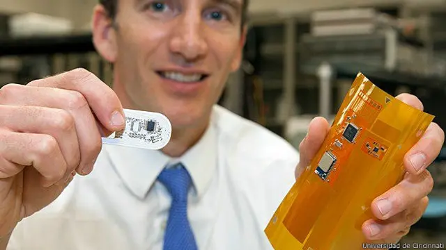 Parche para analizar el sudor