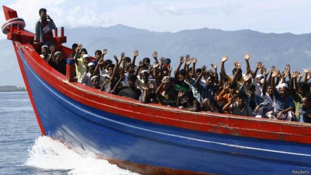Los miembros de la minoría rowinga son considerados en Birmania inmigrantes ilegales de Bangladesh.