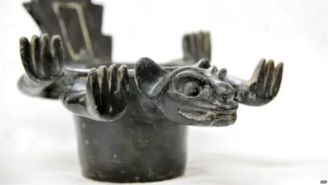 मेक्सिको के प्राचीन शहर टियोटिवाकान में मिले पुरातात्विक अवशेष