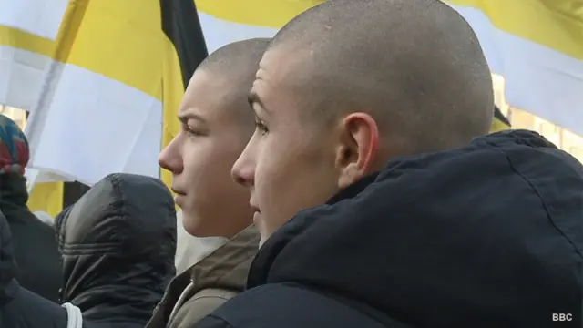 Марш националистов в Москве