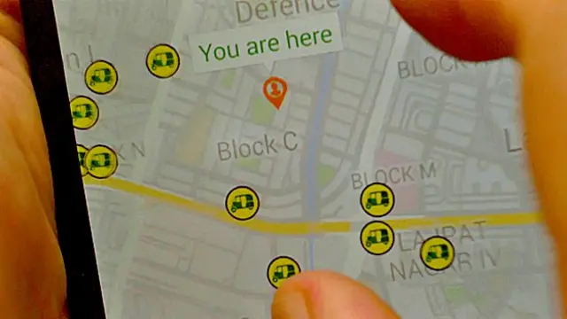 भारत, टैक्सी ऐप