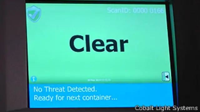 Resultado del escáner de sustancias Insight100