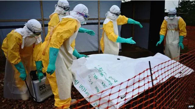 Dokter dan perawat dari seluruh dunia bergabung untuk mengatasi wabah Ebola di Afrika Barat.