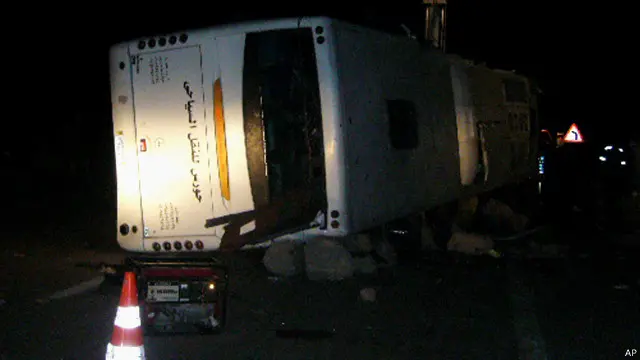 معدل حوادث المرور في مصر من أعلى المعدلات في العالم (صورة من الأرشيف).