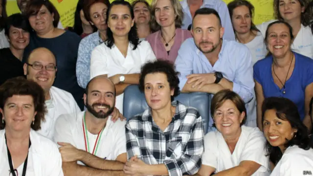 Тереза Ромеро - у центрі