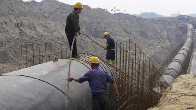 China realiza transposição de água do sul para abastecer Pequim