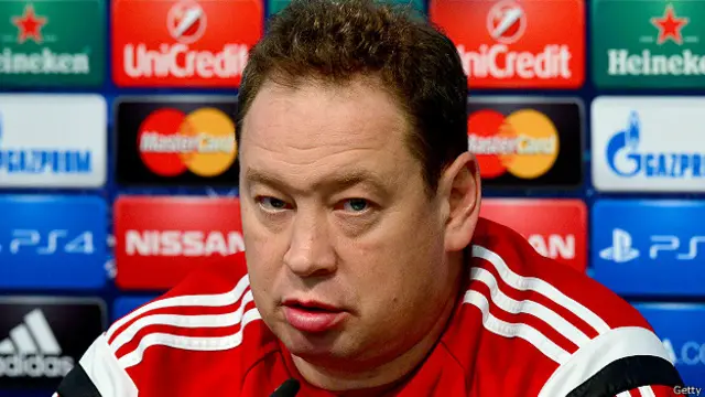 Тренер ЦСКА Леонид Слуцкий