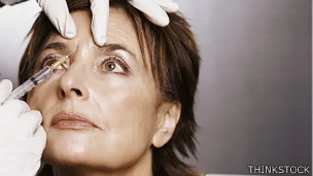 Aplicación de botox