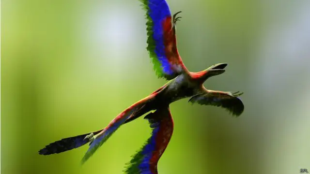 उड़ने वाले डायनोसॉर (काल्पनिक चित्र)