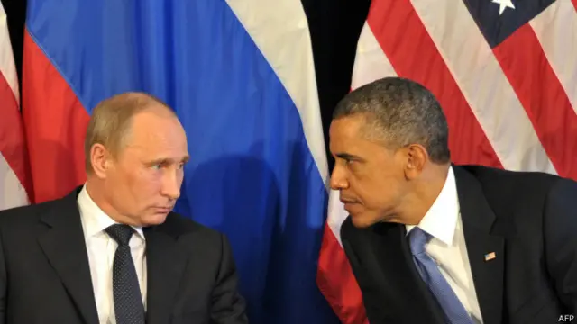 Путин и Обама