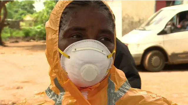 Une campagne de sensibilation contre le virus Ebola au Niger.