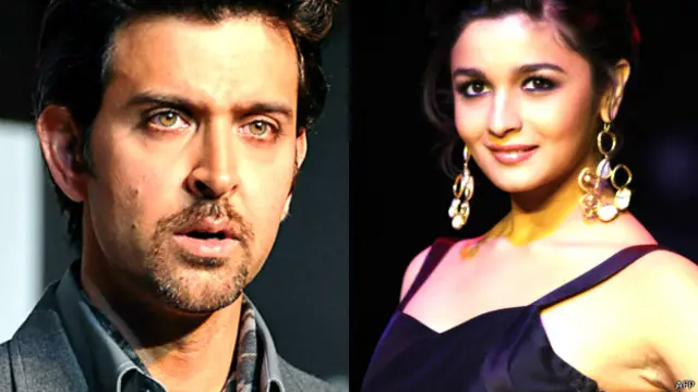 आलिया भट्ट, ऋतिक रोशन