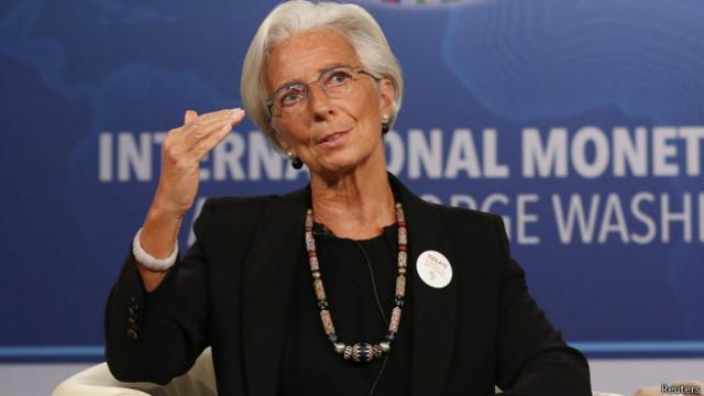 El Nuevo Banco de Desarrollo, promovido por los países BRICS, constituye un claro desafío al FMI, dirigido por Christine Lagarde.