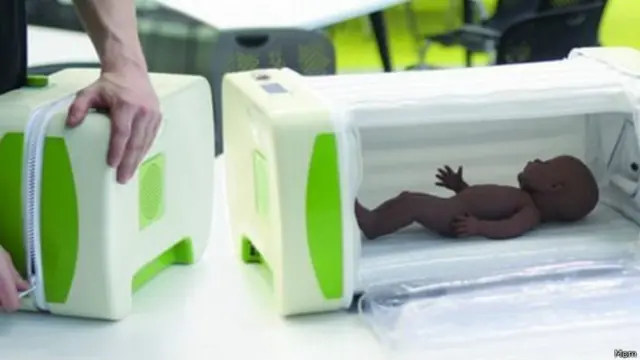 Incubadora inflable Mom, ganadora de l premio James Dyson de ingeniería 2014