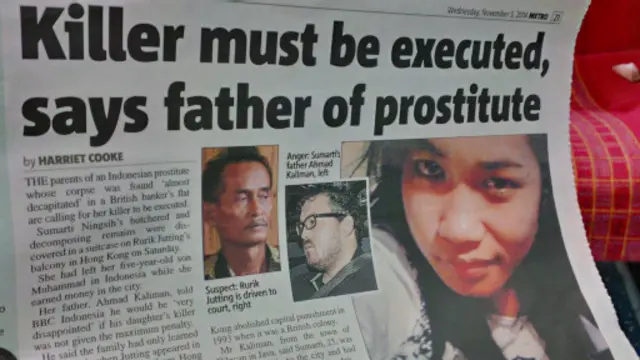 Berita pembunuhan di Metro