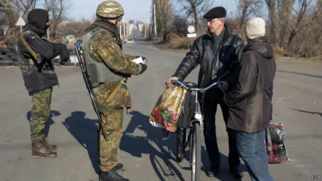Город Дебальцево является одной из "горячих" точек противостояния