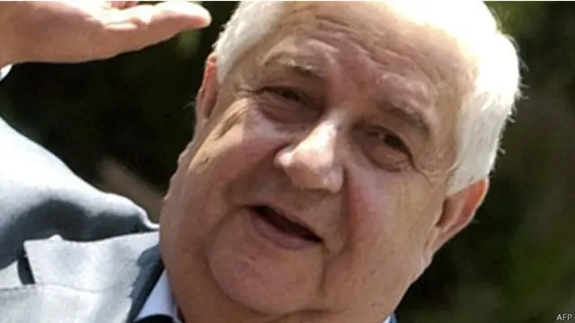 وزير الخارجية السوري وليد المعلم