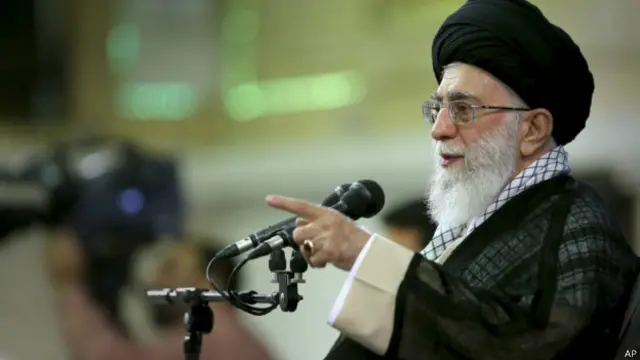 伊朗最高领袖哈梅内伊(Ayatollah Ali Khamenei)