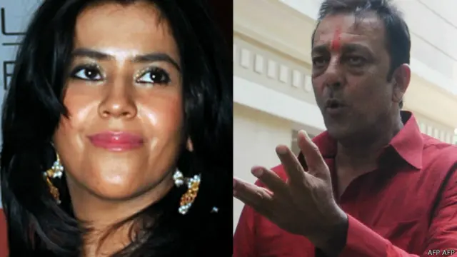 एकता कपूर और संजय दत्त