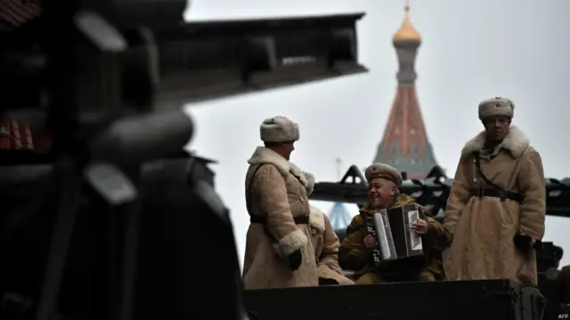 रूस, सैनिक, दूसरा विश्व यु्द्ध