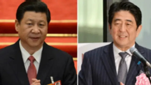 NHK報道中強調「中日首腦舉行正式會談是2012年5月以來首次」