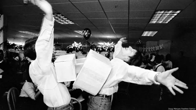 Fiesta de Halloween en la sede de Adobe