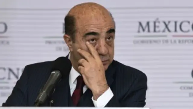 Murillo Karam dice que la investigación sigue abierta hasta que se realice el proceso de identificación. Getty Images.