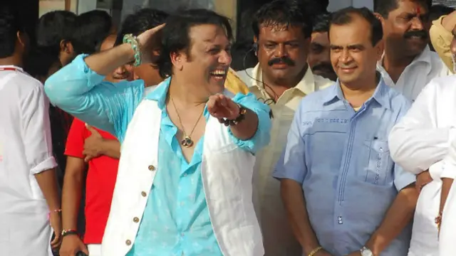 گوندا نے ایک عرصے کے بعد فلم کے میدان میں پھر سے قدم رکھا ہے