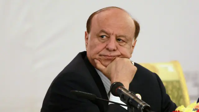 تولى هادي منصب الرئيس في فبراير/شباط 2012. 