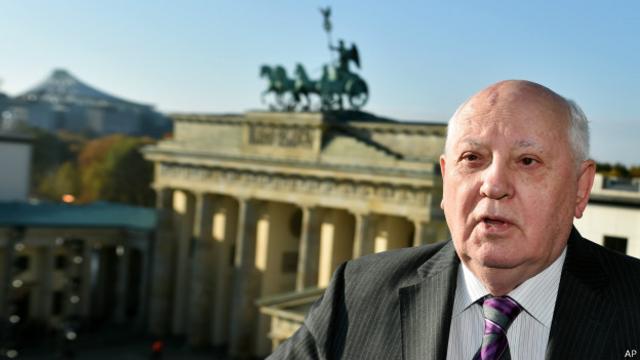 Горбачев в Берлине