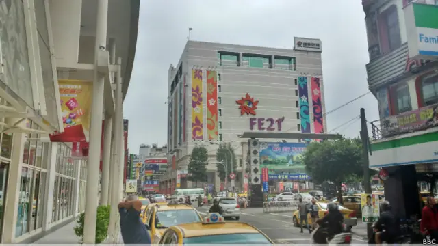 桃园市火车站站前