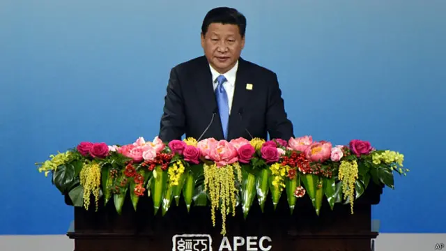 习近平在APEC工商领导人峰会开幕式上发表演说(9/11/2014)