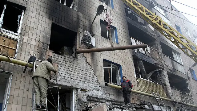 اوکرایین وايي ګومان کوي چې روسیې له یاغیانو سره د پوځي وسایلو مرسته کړې خو مسکو دغه ادعا ردوي.