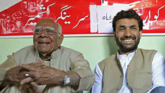 رام جیٹملانی سابق عسکریت پسند کمانڈر جاوید احمد میر سمیت کئی کشمیری رہنماؤں سے رابطے میں ہیں