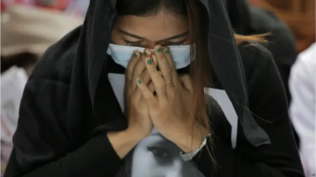 其中一名受害者的家屬也參加了在香港的悼念活動。