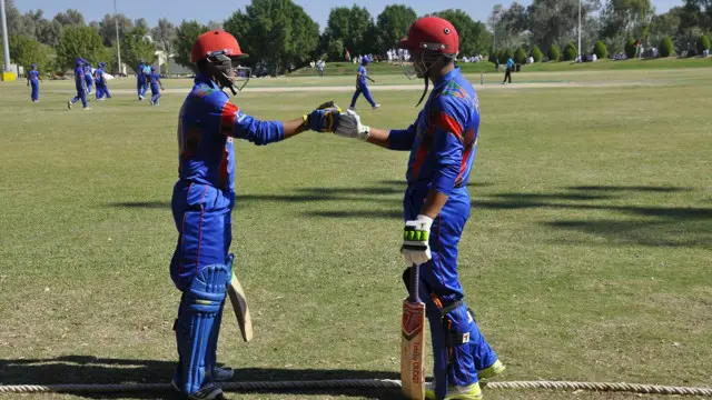 دا په روانو سیالیو کې د افغانستان پرله پسې درېیم بری دی