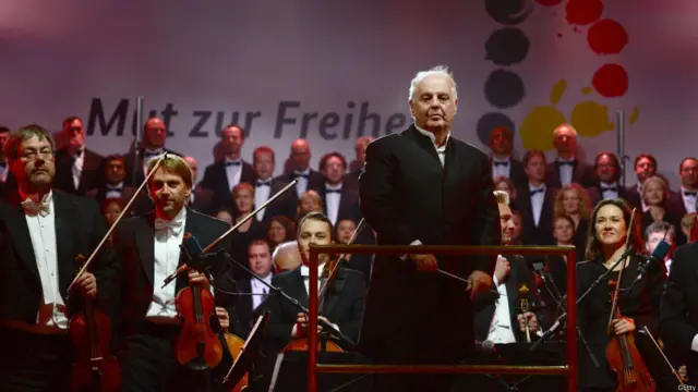 El director de orquesta y pianista Daniel Barenboim.