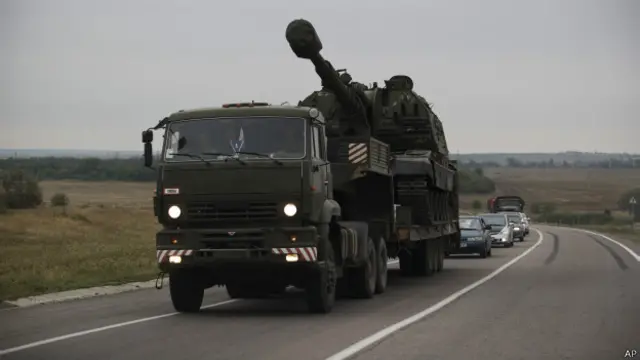 самоходная гаубица на грузовике