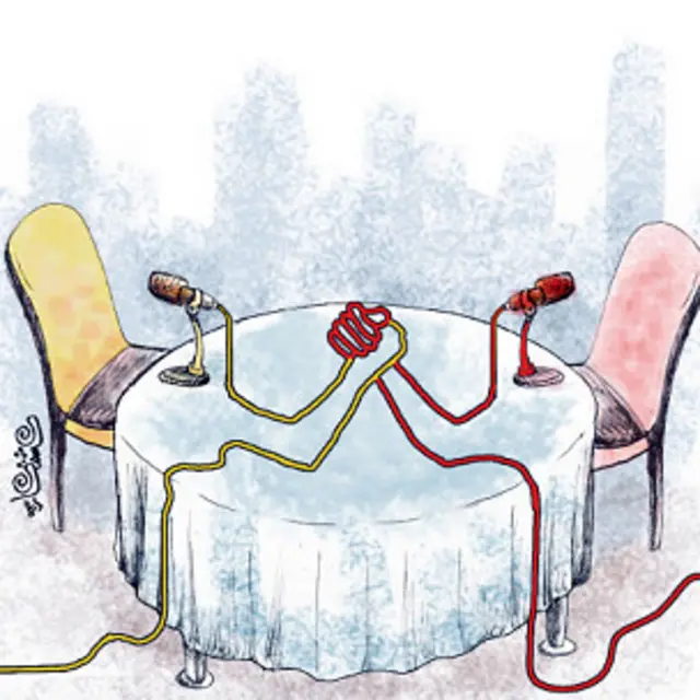 کارتون حسین کشتکار، جوان