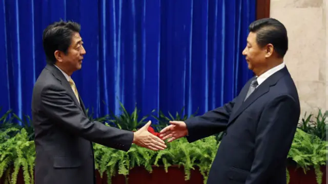 Lãnh đạo Trung-Nhật gặp nhau lần đầu sau hai năm
