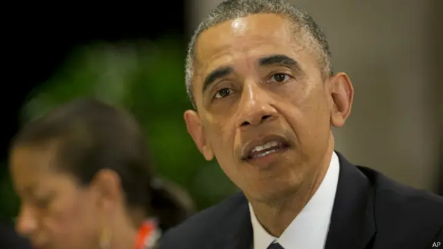 美國總統奧巴馬在北京（10/11/2014）