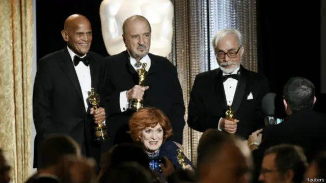 انھیں گذشتہ برس اعزازی آسکر ایوارڈ دیا گیا تھا